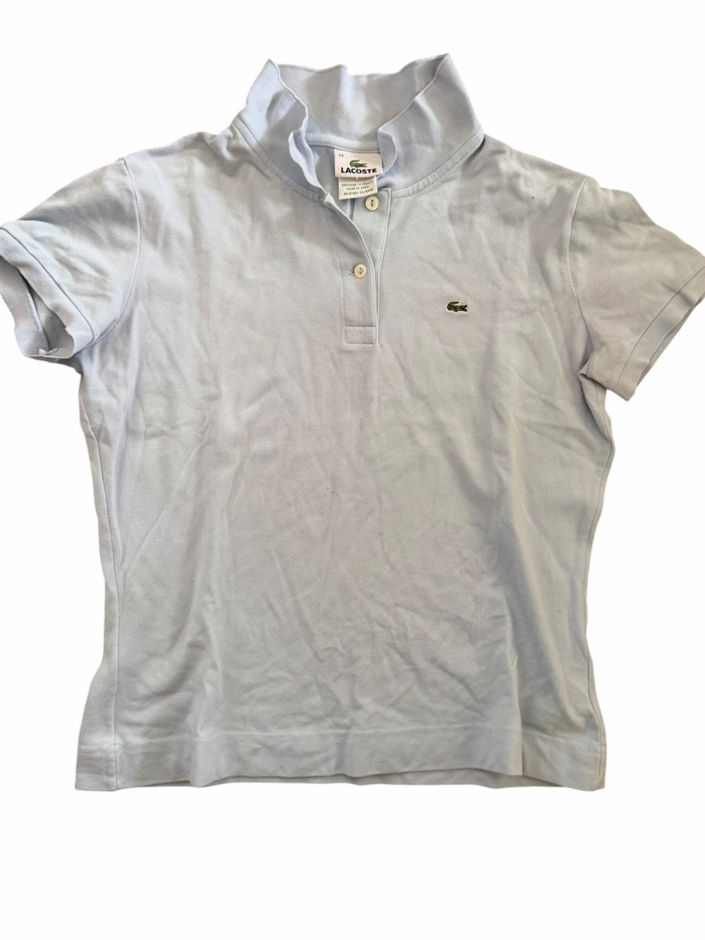 Lacoste Polo Shirt in Pale Blue 44 (fits M)